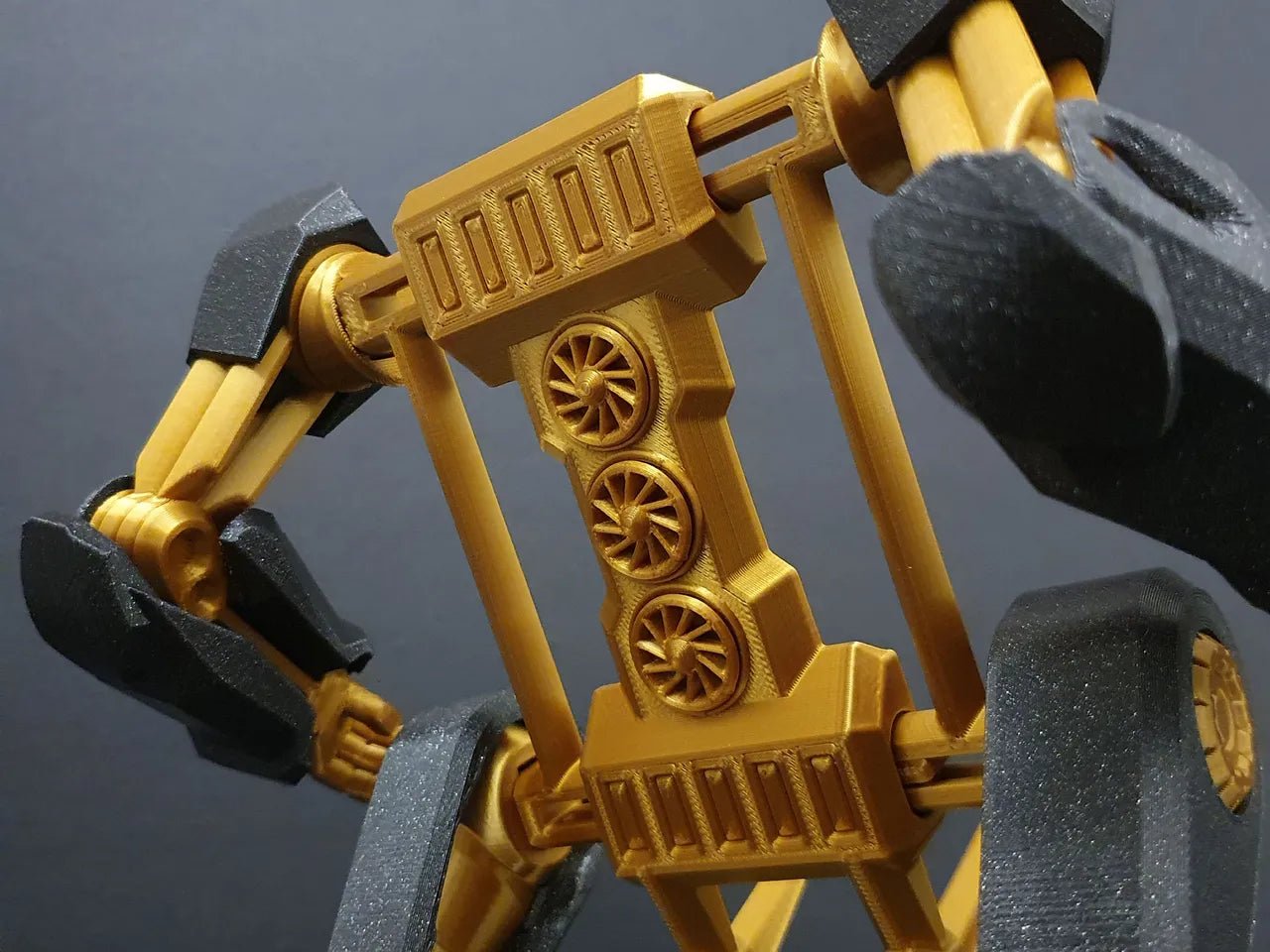 Base para Celular Mecha Traje Robot Impreso en 3D - VERSELL