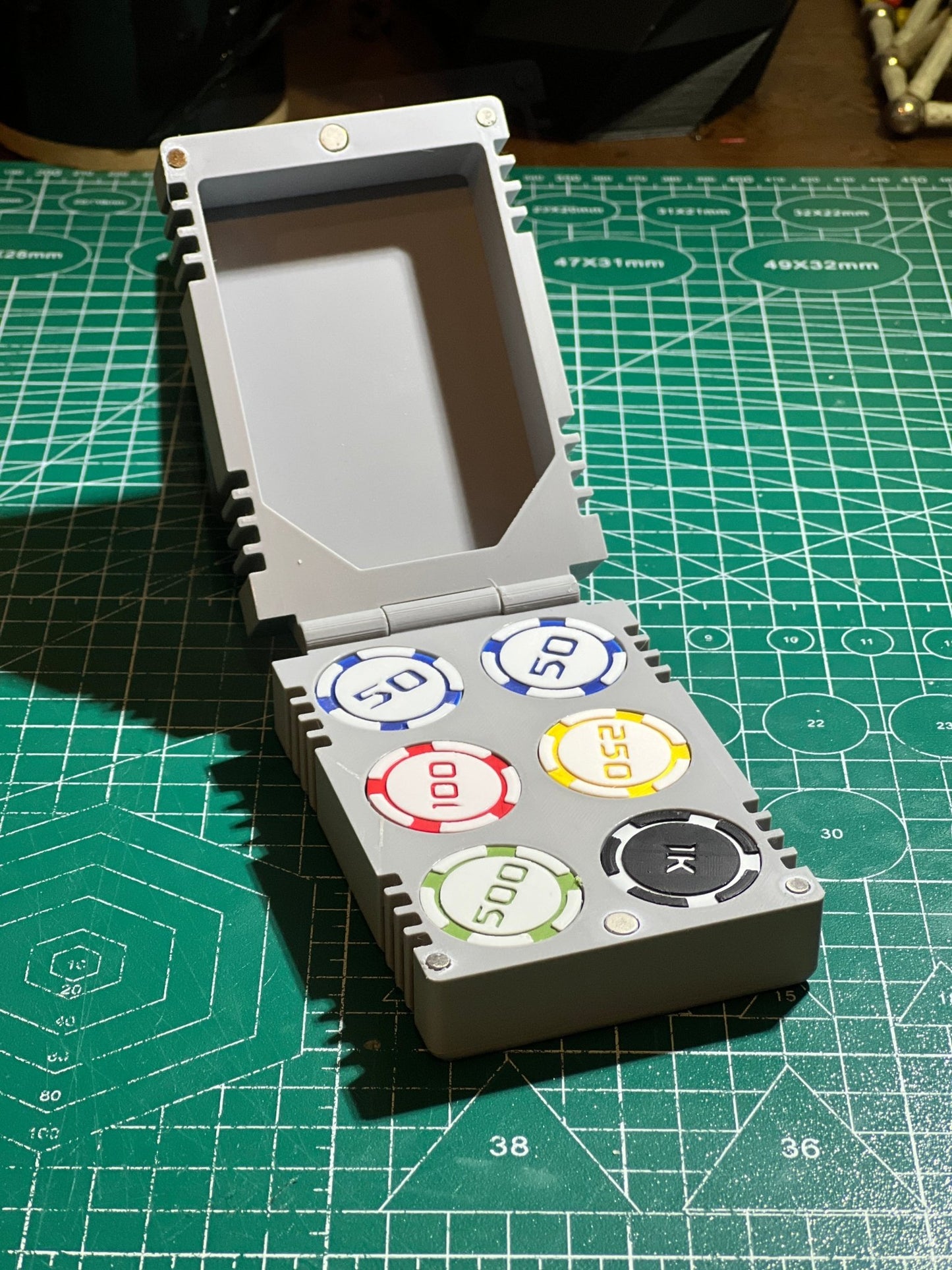 Estuche Poker Portatil con Fichas - VERSELL