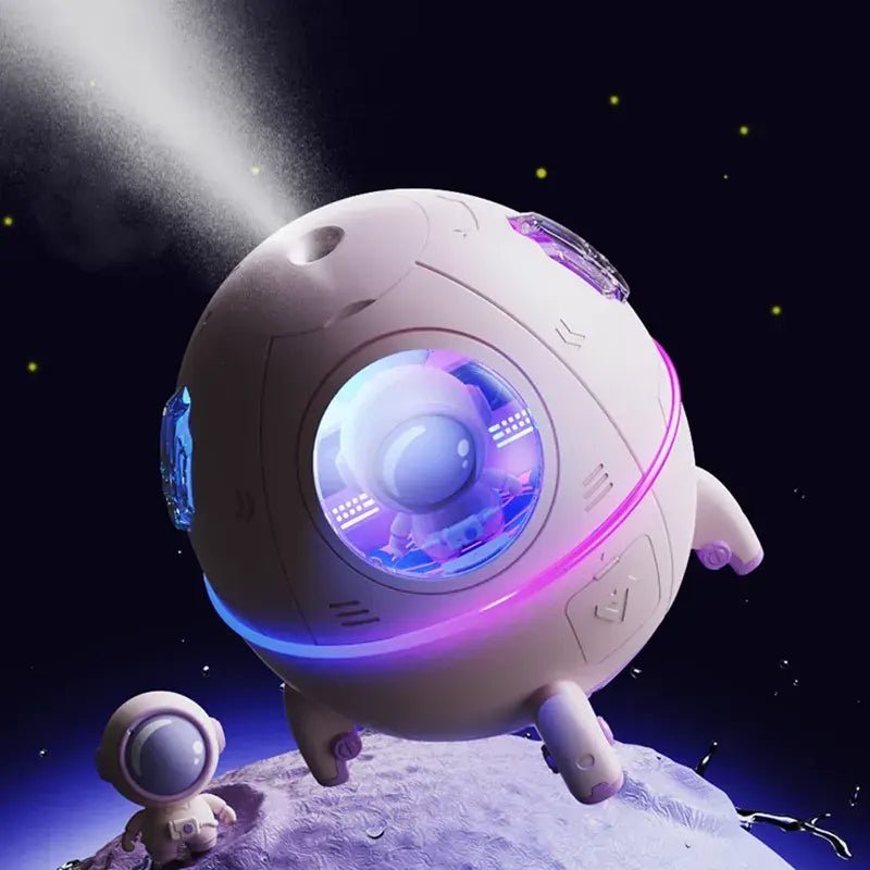Humidificador Difusor de Aromas Cápsula de Astronauta con Figura de Silicona - VERSELL