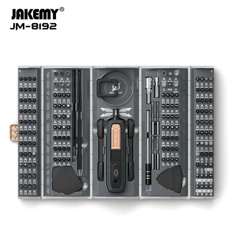 Juego de Destornillador de Precisión Magnético 180 en 1 JAKEMY - VERSELL