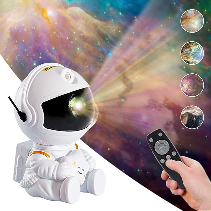 Lámparas de galaxias 3D flotantes con control remoto - Acabado Premium Garantizado