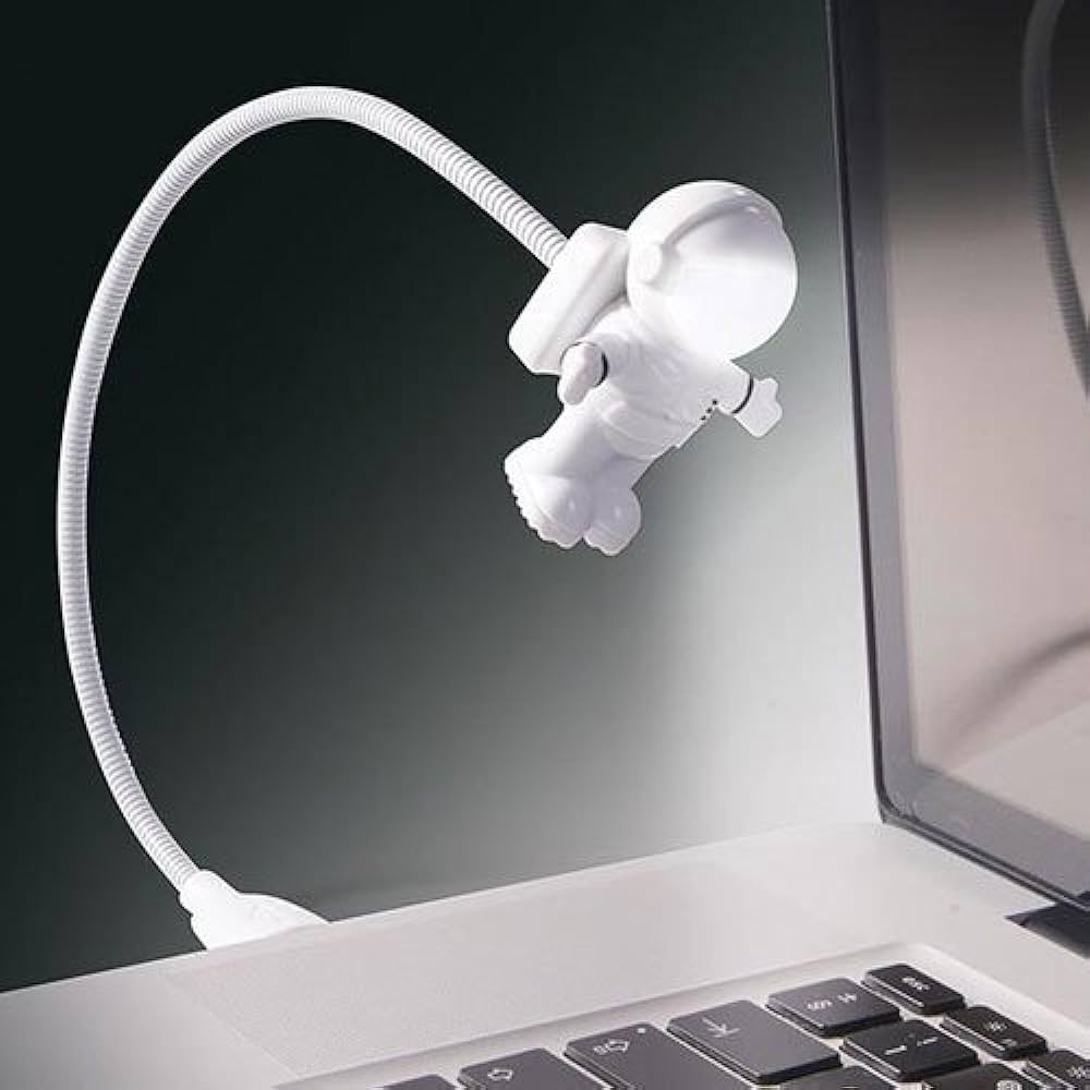 Lámpara USB Astronauta Para Lectura e Iluminación Nocturna - VERSELL