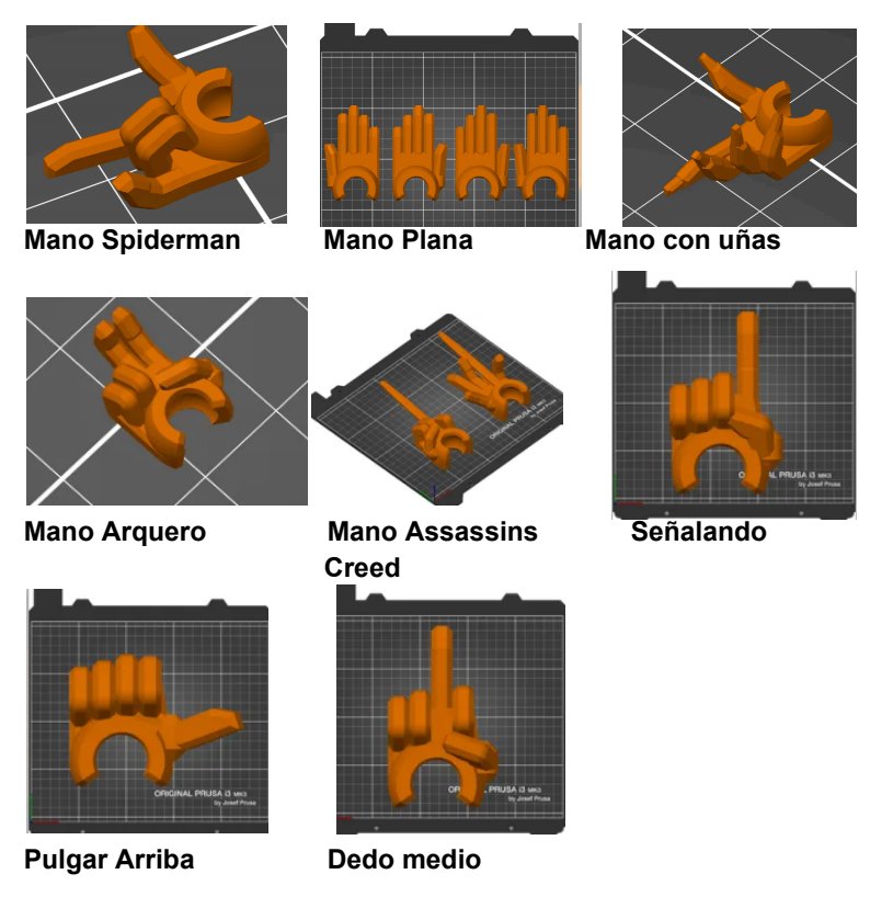 Pack de Manos Extra Dummy 13 - VERSELL