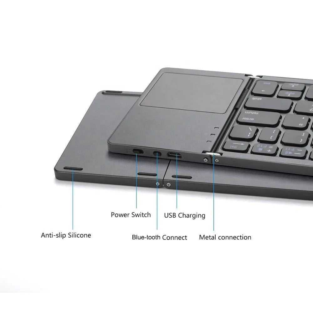 Teclado Inalambrico Plegable Bluetooth - VERSELL