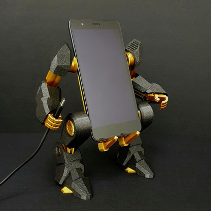 Base para Celular Mecha Traje Robot Impreso en 3D - VERSELL