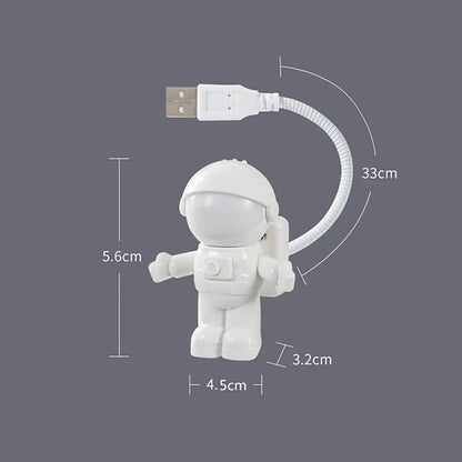 Lámpara USB Astronauta Para Lectura e Iluminación Nocturna - VERSELL