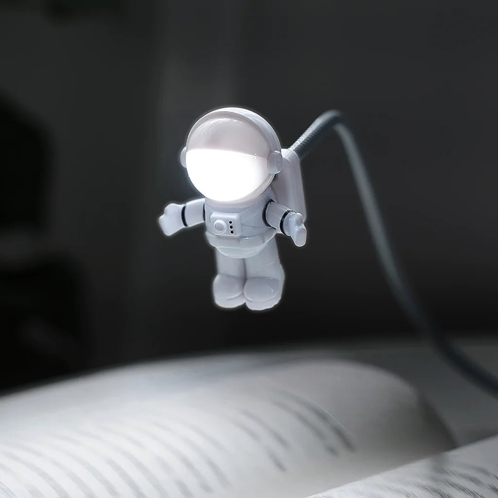 Lámpara USB Astronauta Para Lectura e Iluminación Nocturna - VERSELL